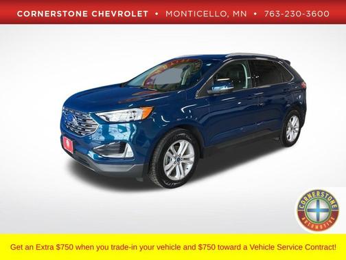 Green 2020 Ford Edge SEL