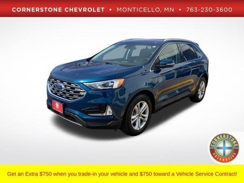 Green 2020 Ford Edge SEL