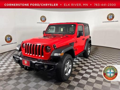 Red 2021 Jeep Wrangler Sport
