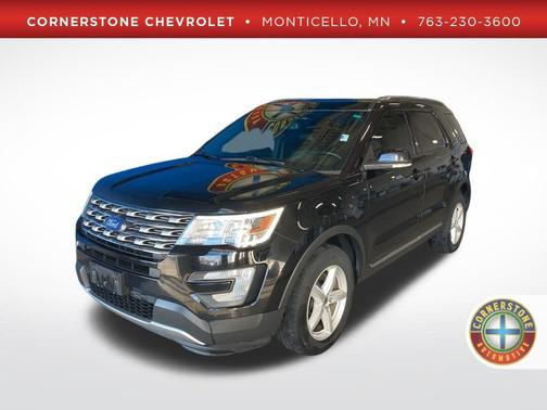Shadow Black 2017 Ford Explorer XLT