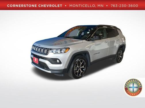 Silver 2025 Jeep Compass Limited