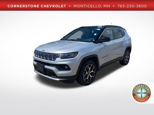 Silver 2025 Jeep Compass Limited