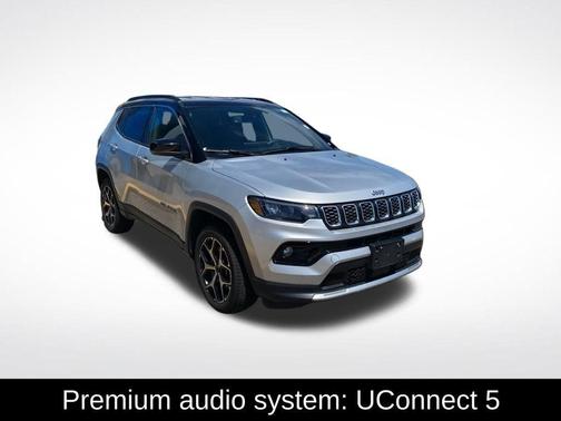 Silver 2025 Jeep Compass Limited