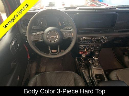 Firecracker Red Clearcoat 2025 Jeep Wrangler 4xe Rubicon