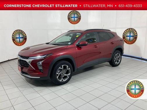 Red 2025 Chevrolet Trax LT