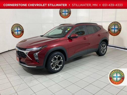 Red 2025 Chevrolet Trax LT