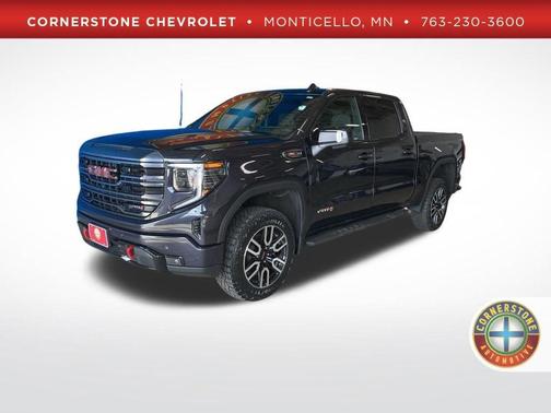 Gray 2024 GMC Sierra 1500 AT4