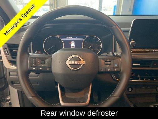 Silver 2025 Nissan Rogue SV