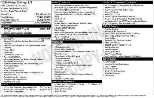 2020 Dodge Durango R/T