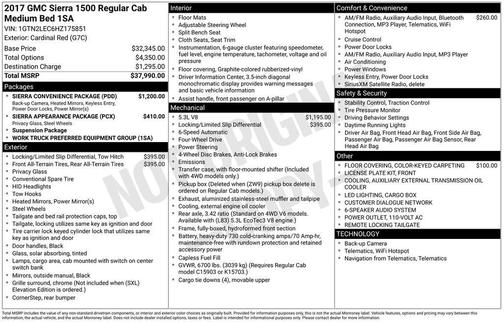 2017 GMC Sierra 1500 Base