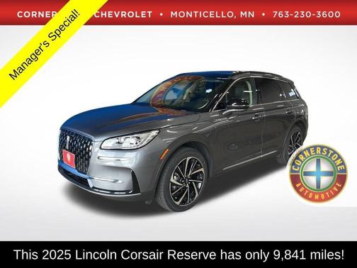 Gray 2025 Lincoln Corsair Reserve