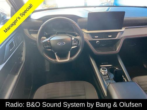 Black 2025 Ford Explorer ST-Line