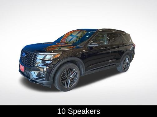 Black Metallic 2025 Ford Explorer ST-Line