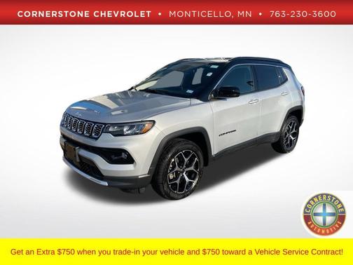 Silver Zynith 2025 Jeep Compass Limited