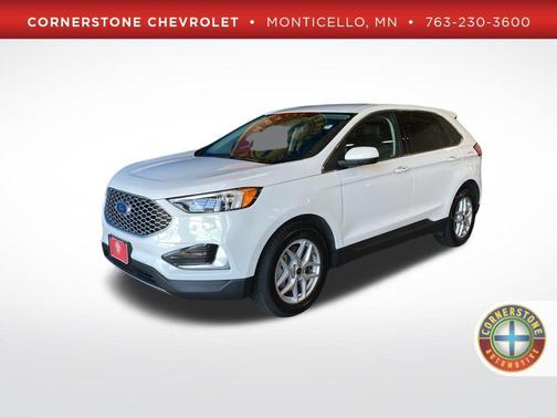 Oxford White 2024 Ford Edge SEL