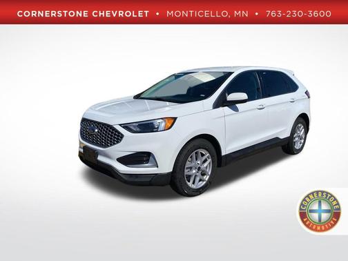 Oxford White 2024 Ford Edge SEL