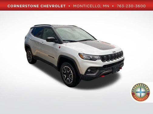Silver 2025 Jeep Compass Trailhawk