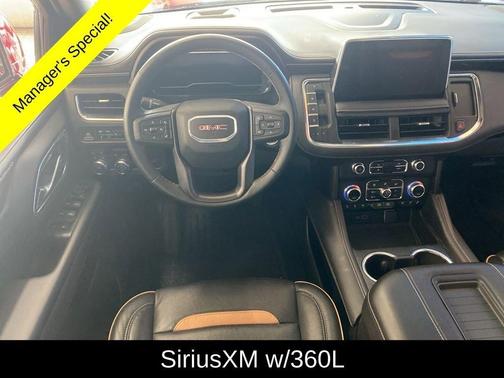 Red 2024 GMC Yukon AT4