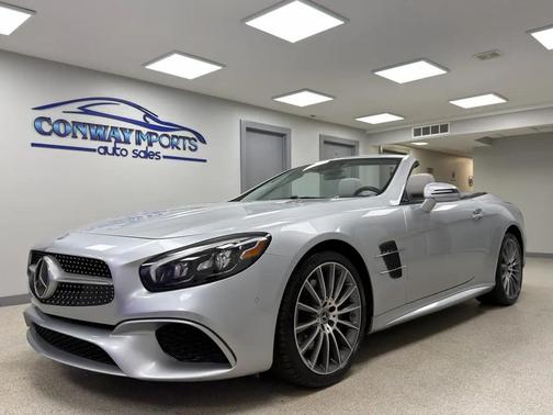 Iridium Silver Metallic 2018 Mercedes-Benz SL 550 SL 550 Roadster