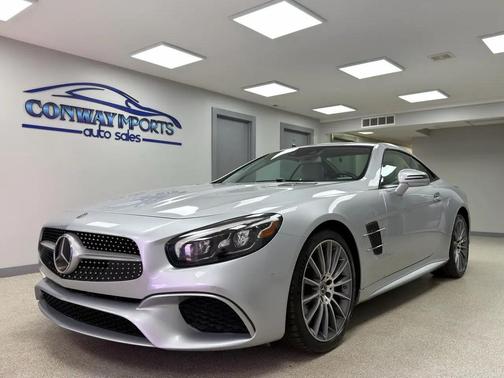 Iridium Silver Metallic 2018 Mercedes-Benz SL 550 SL 550 Roadster