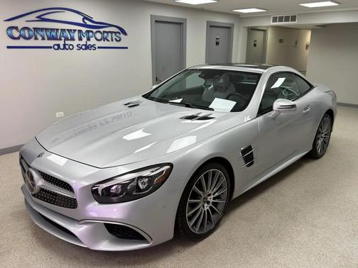 Iridium Silver Metallic 2018 Mercedes-Benz SL 550 SL 550 Roadster