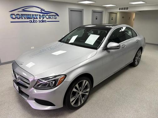 SILVER 2017 Mercedes-Benz C-Class C 300 4MATIC Luxury