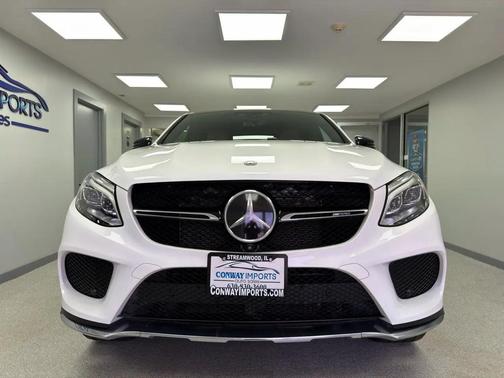 WHITE 2018 Mercedes-Benz AMG GLE 43 Coupe 4MATIC