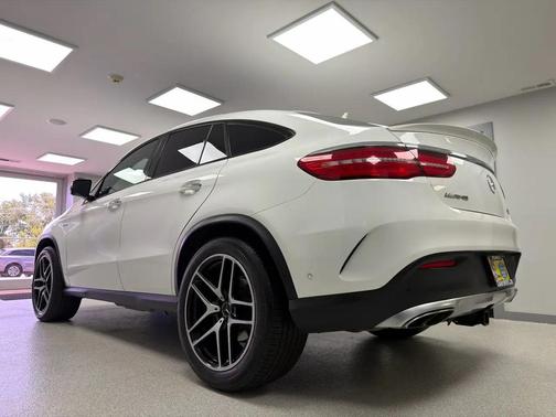 WHITE 2018 Mercedes-Benz AMG GLE 43 Coupe 4MATIC
