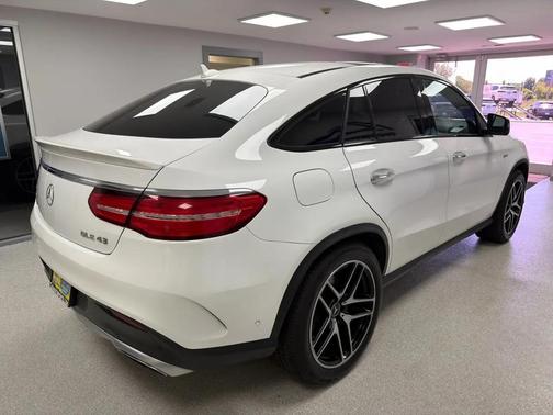 WHITE 2018 Mercedes-Benz AMG GLE 43 Coupe 4MATIC