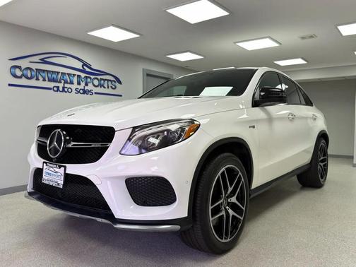 WHITE 2018 Mercedes-Benz AMG GLE 43 Coupe 4MATIC