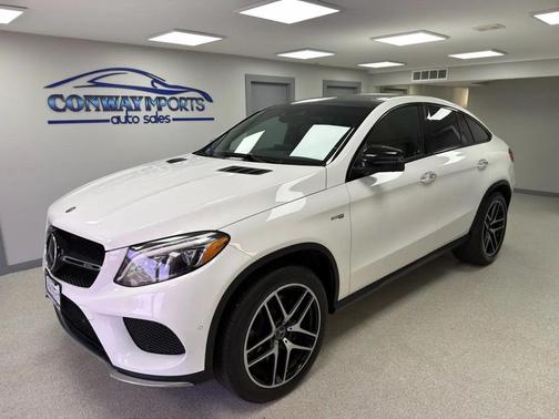 WHITE 2018 Mercedes-Benz AMG GLE 43 Coupe 4MATIC