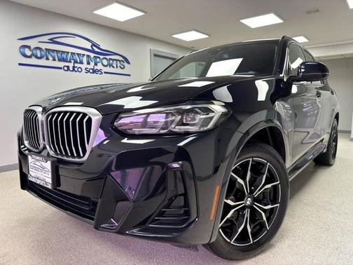 Black Sapphire Metallic 2022 BMW X3 xDrive30i