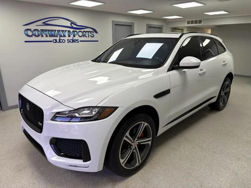 Polaris White 2017 Jaguar F-PACE S