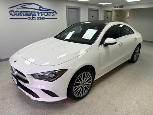 WHITE 2023 Mercedes-Benz CLA 250 4MATIC
