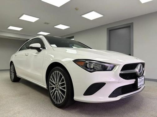 WHITE 2023 Mercedes-Benz CLA 250 4MATIC