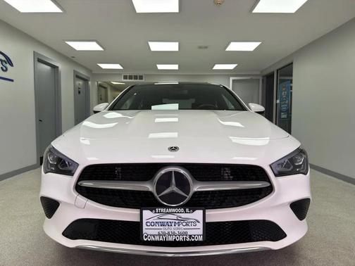 WHITE 2023 Mercedes-Benz CLA 250 4MATIC