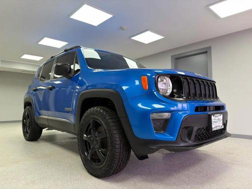 Brilliant Blue Metallic Clear Coat 2020 Jeep Renegade Jeepster FWD