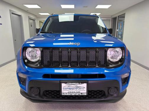 Brilliant Blue Metallic Clear Coat 2020 Jeep Renegade Jeepster FWD