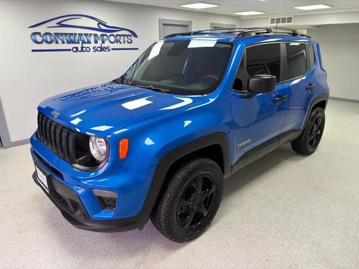 Brilliant Blue Metallic Clear Coat 2020 Jeep Renegade Jeepster FWD