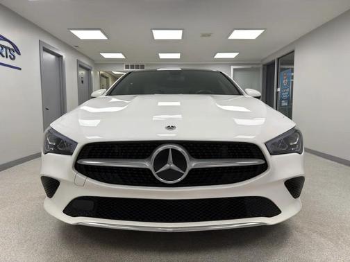 WHITE 2023 Mercedes-Benz CLA 250 4MATIC