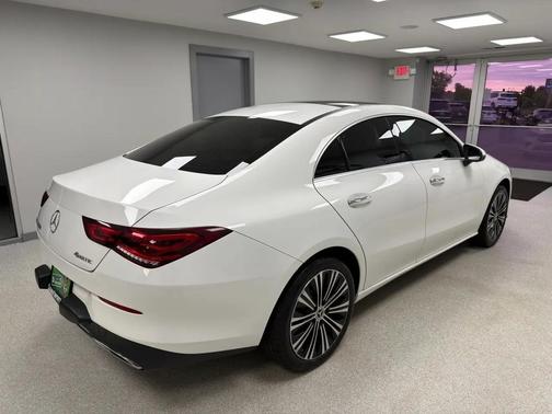WHITE 2023 Mercedes-Benz CLA 250 4MATIC