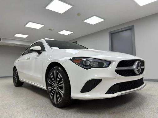 WHITE 2023 Mercedes-Benz CLA 250 4MATIC