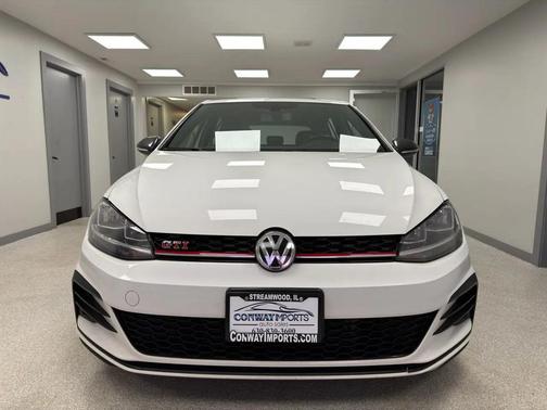WHITE 2020 Volkswagen Golf 1.4T TSI