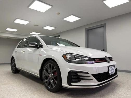 WHITE 2020 Volkswagen Golf 1.4T TSI