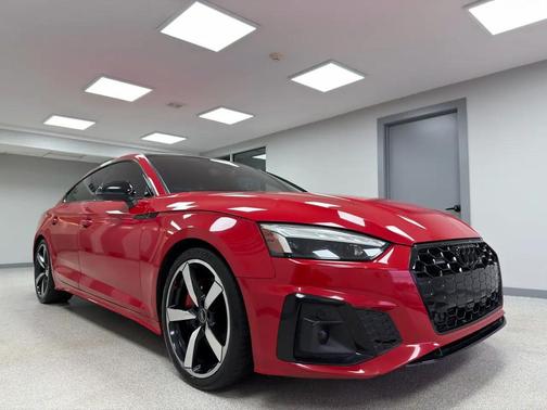 Tango Red Metallic 2023 Audi A5 Sportback 45 S Line Premium Plus