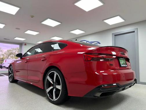 Tango Red Metallic 2023 Audi A5 Sportback 45 S Line Premium Plus