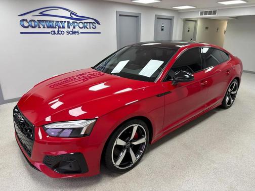 Tango Red Metallic 2023 Audi A5 Sportback 45 S Line Premium Plus