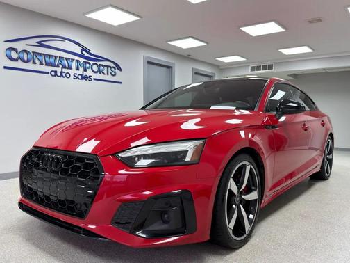Tango Red Metallic 2023 Audi A5 Sportback 45 S Line Premium Plus