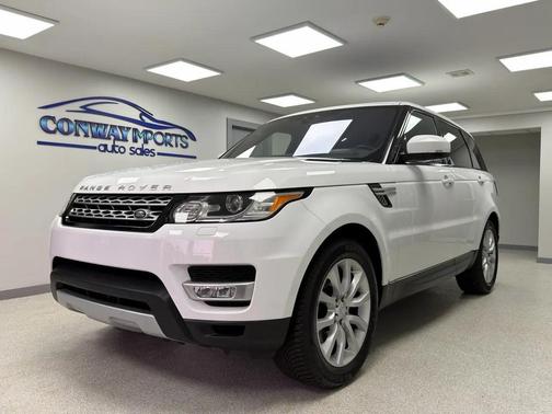 WHITE 2017 Land Rover Range Rover Sport 3.0L Supercharged HSE