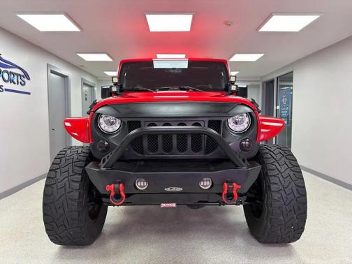 Firecracker Red Clearcoat 2017 Jeep Wrangler Unlimited Rubicon
